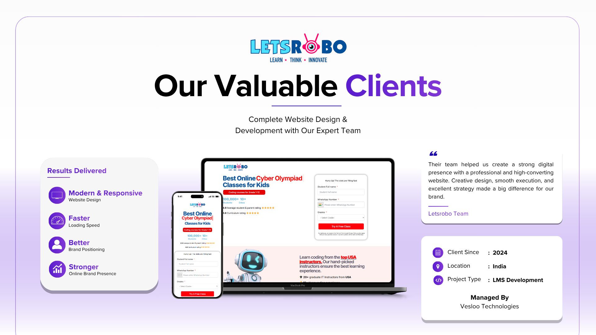 LetsRobo Platform